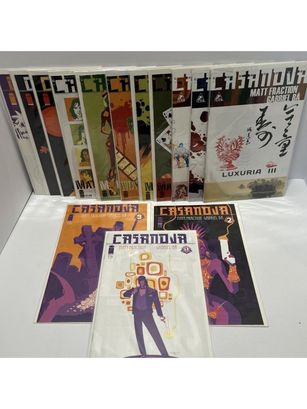 CASANOVA Full Run 1-14 2006-08 MATT FRACTION GABRIEL BA FABIO MOON Comic Book